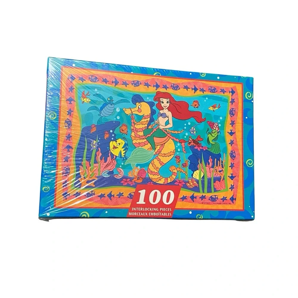 Disney The Little Mermaid Ariel Springbok Hallmark 100 Pc Puzzle 1997 Sealed